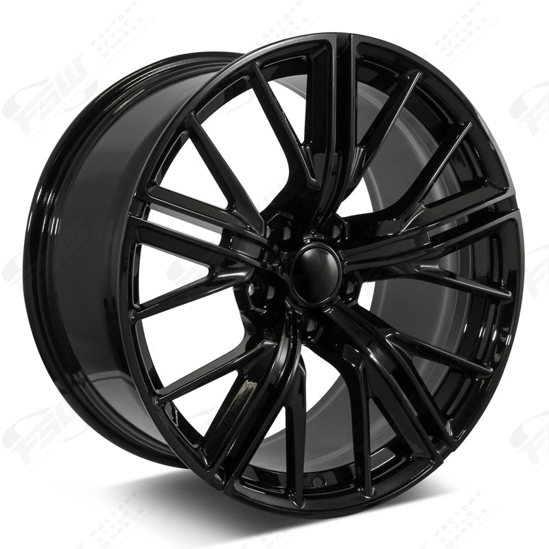 ZL Mesh Style - F016 2x1 Gloss Black wheel