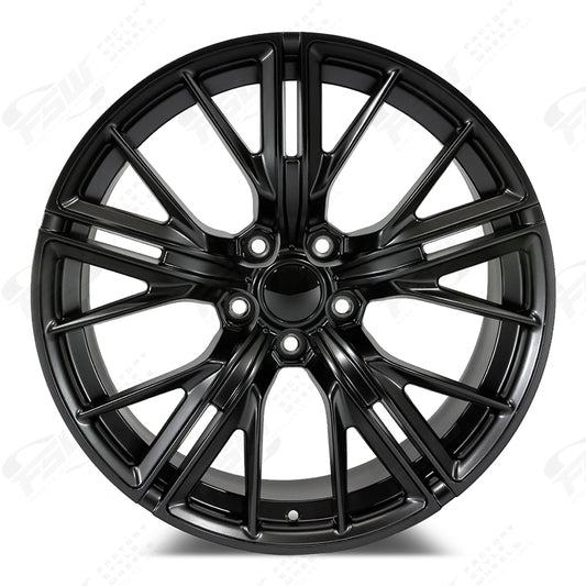 ZL Mesh Style - F017 2x1 Satin Black wheel