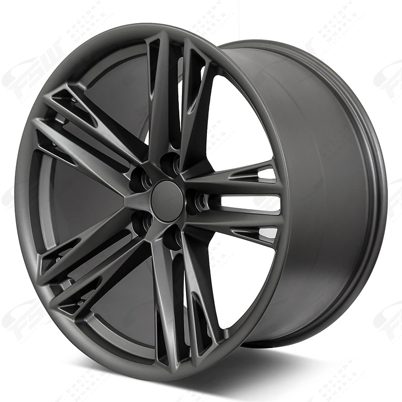 ZL Split Style - F037 2x1 Matte Gunmetal wheel