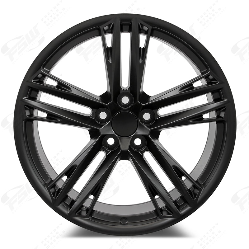 ZL Split Style - F038 2x1 Satin Black wheel